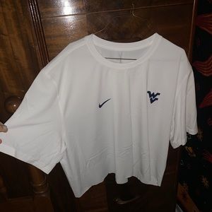 WVU West Virginia University crop top